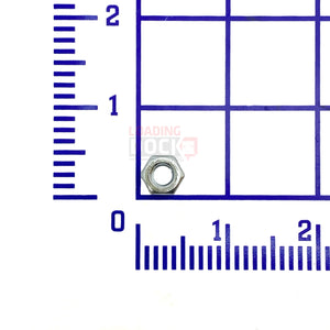 Part 011-506 1/4"-20 Hex Nut, Zp Loading Dock Pro